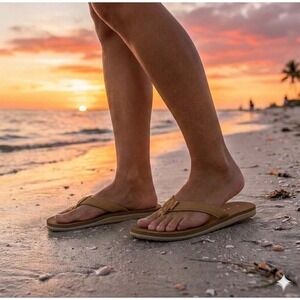 REEF Solana Flip Flops Sandals Cocoa - CJ3586 - Water Friendly - Women's 7 *NEW*
